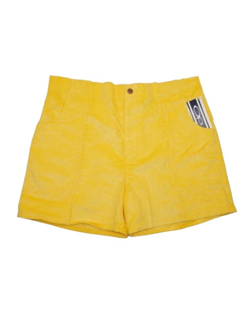 Vintage OP Longrider Corduroy Shorts Men's Size 42 Yellow Dogtown West Coast NWT